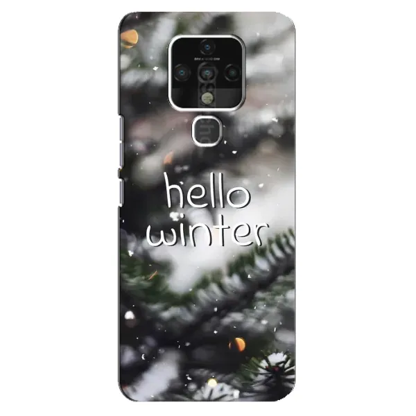 Чехол с принтом «Hello winter» для TECNO Camon 16 SE Чехол с принтом «Hello winter» для TECNO Camon 16 SE