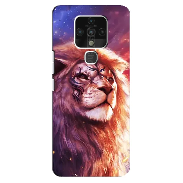 Чохол з принтом «Красочний Лев» для TECNO Camon 16 SE