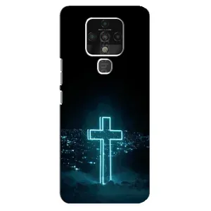 Чехол для TECNO Camon 16 SE (AlphaPrint) - (Христианские)