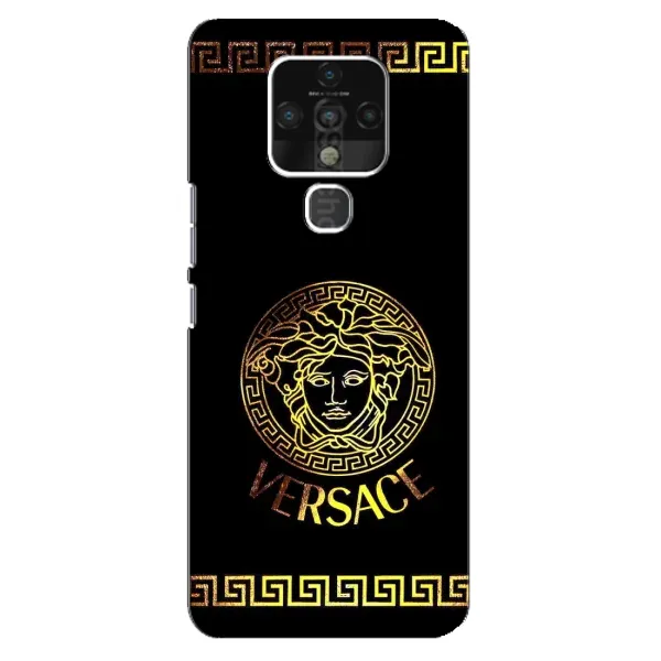Чохол з принтом «Logo Versace» для TECNO Camon 16 SE