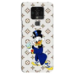 Чехли для TECNO Camon 16 SE - Скрудж МакДак Louis Vuitton (PREMIUMPrint) (Макдак на стилі)