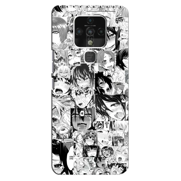 Чохол з принтом «Ahegao manga» для TECNO Camon 16 SE