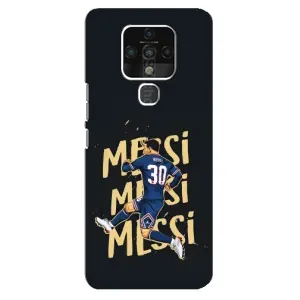 Чохли для TECNO Camon 16 SE (Leo чемпіон) (AlphaPrint) (Messi ПСЖ)
