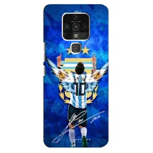 Чохли для TECNO Camon 16 SE (Leo чемпіон) (AlphaPrint) (Мессі збірна)