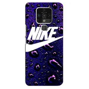 Чохол для TECNO Camon 16 SE - з принтом Найк (AlphaPrint) (Найк принт)