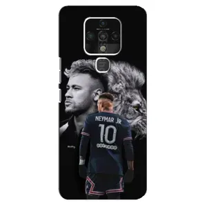 Чохол Неймар для TECNO Camon 16 SE (AlphaPrint) (Неймар Лев)