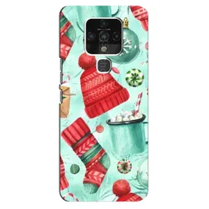 Чехол с принтом «Одежда НГ» для TECNO Camon 16 SE