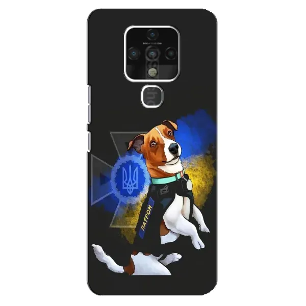 Чехол с принтом «Патрон собачка» для TECNO Camon 16 SE