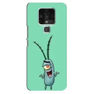 Чехол с принтом «Персонаж Планктон» для TECNO Camon 16 SE
