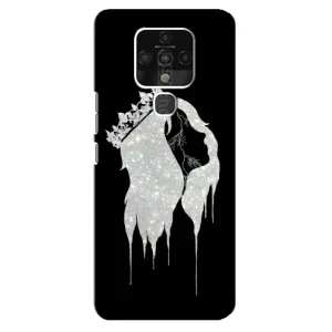 Чохол з Короною ТЕКНО Камон 16 СЕ - (AlphaPrint) (Принцеса)