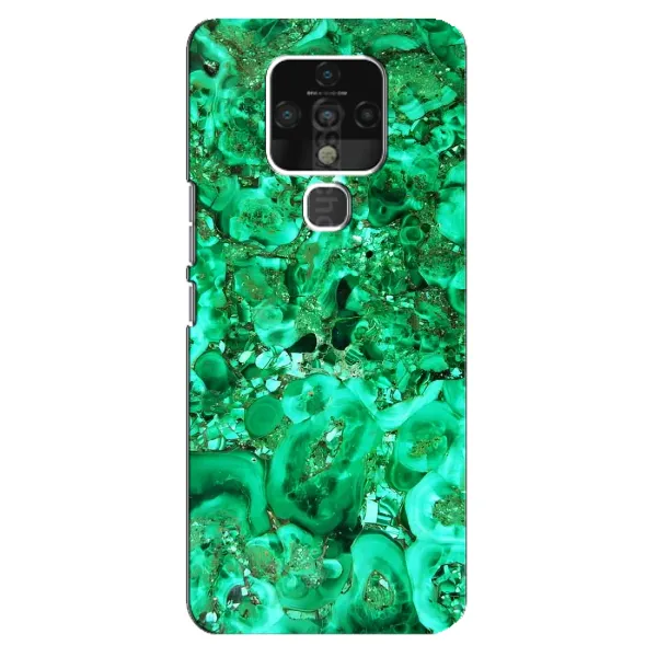 Чохол з принтом «Салатовий Мрамор» для TECNO Camon 16 SE Чохол з принтом «Салатовий Мрамор» для TECNO Camon 16 SE