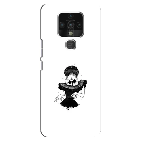Чохол з принтом «танець Венздей» для TECNO Camon 16 SE
