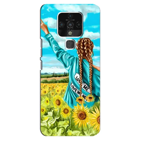 Чохол з принтом «Україночка» для TECNO Camon 16 SE Чохол з принтом «Україночка» для TECNO Camon 16 SE