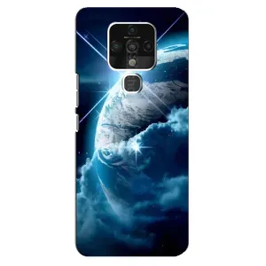 Чохол з принтом «Земля з космоса» для TECNO Camon 16 SE