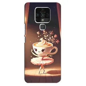 Чохол з мемом Тралалело тралала на TECNO Camon 16 (Балерина капучина)