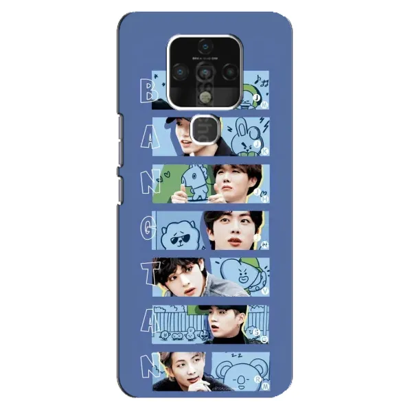 Чехол с принтом «Bangtan» для TECNO Camon 16 Чехол с принтом «Bangtan» для TECNO Camon 16