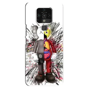 Чехлы для TECNO Camon 16 - Bearbrick Louis Vuitton (PREMIUMPrint) (Беарбрик)