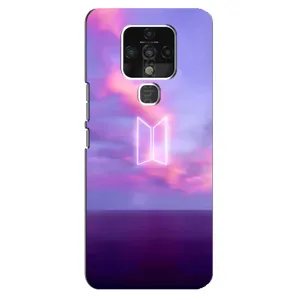 Чехол с принтом «BTS логотип» для TECNO Camon 16