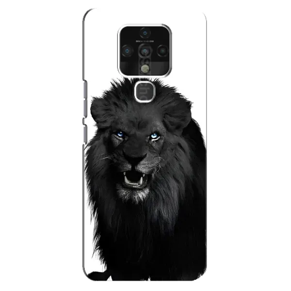 Чехол с принтом «Черный ЛЕВ» для TECNO Camon 16