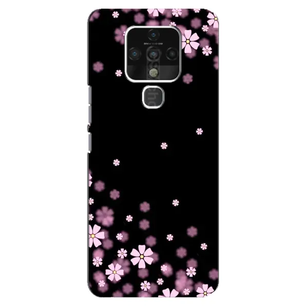 Чехол с принтом «Цветочки маленькие» для TECNO Camon 16