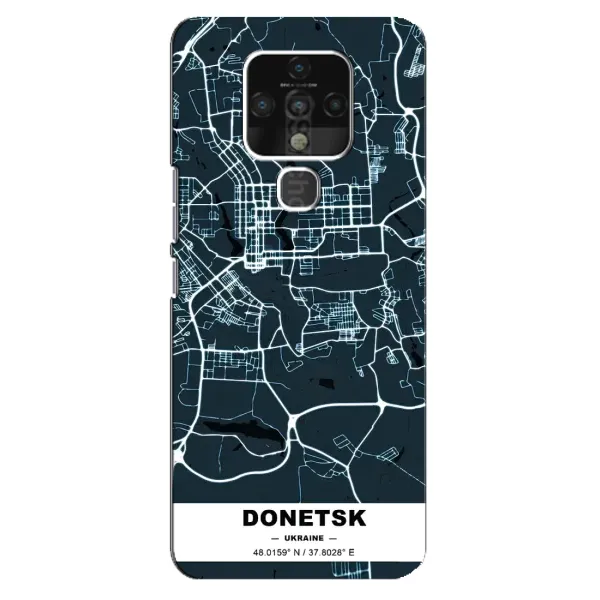Чохол з принтом «Донецьк» для TECNO Camon 16