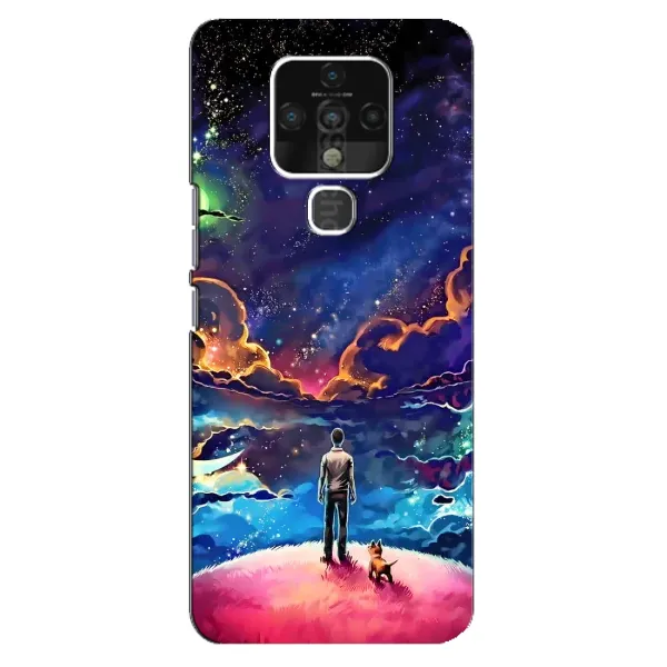 Чехол с принтом «Галактический вид» для TECNO Camon 16