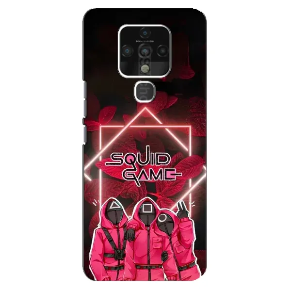 Чохол з принтом «Охоронці Гра кальмара» для TECNO Camon 16