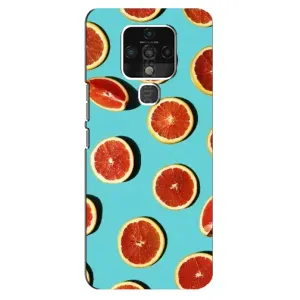 Чехол с принтом «Грейпфрут» для TECNO Camon 16