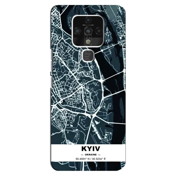 Чохол з принтом «Київ» для TECNO Camon 16