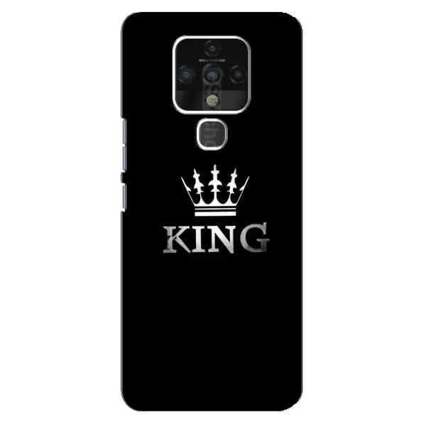 Чохол з принтом «KING» для TECNO Camon 16