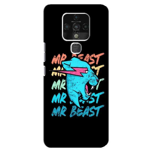 Чехол с принтом «logo Mr beast» для TECNO Camon 16