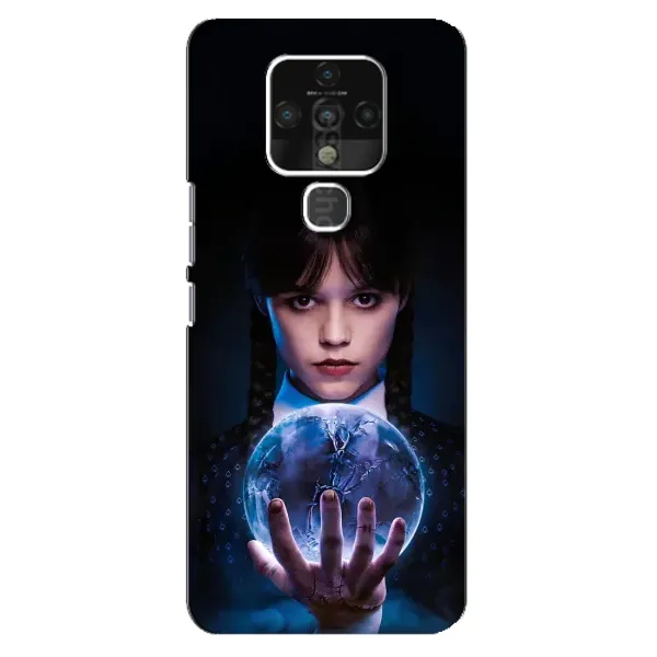 Чохол з принтом «Магічна сфера Венздей» для TECNO Camon 16