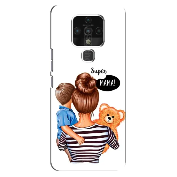 Чохол з принтом «Мама з синочком» для TECNO Camon 16 Чохол з принтом «Мама з синочком» для TECNO Camon 16