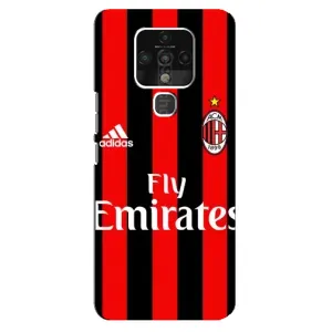 Чохли для TECNO Camon 16 (VPrint) - Футбольні клуби (Milan)