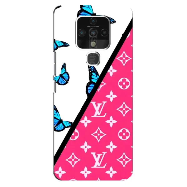 Чехол с принтом «Мода LV» для TECNO Camon 16