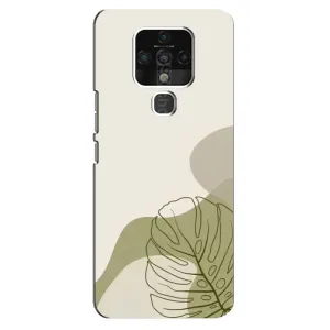 Чохол з принтом «Зелена монстера дизайн» для TECNO Camon 16