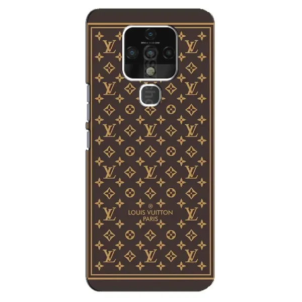 Чохол з принтом «шпалери LV» для TECNO Camon 16