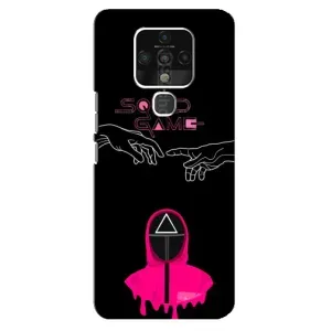 Чохол Гра в кальмара для TECNO Camon 16 (Мінімалізм Гра кальмара)