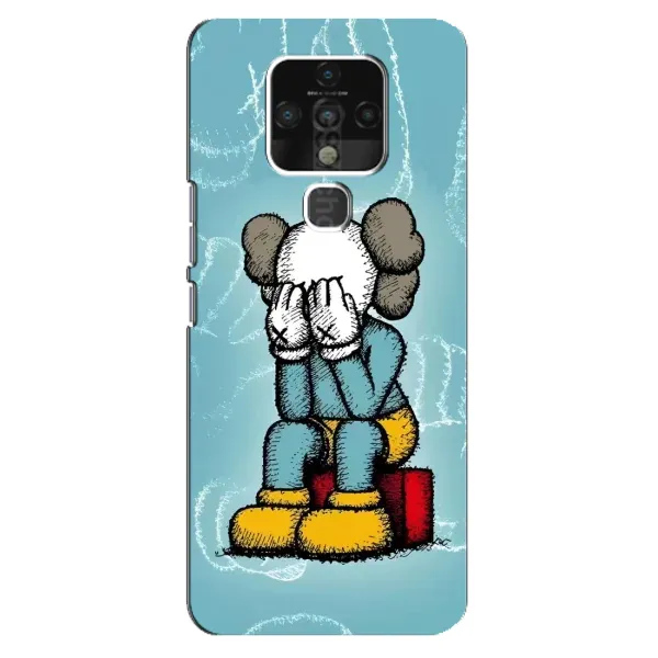 Чехол с принтом «Плач Bearbrick» для TECNO Camon 16