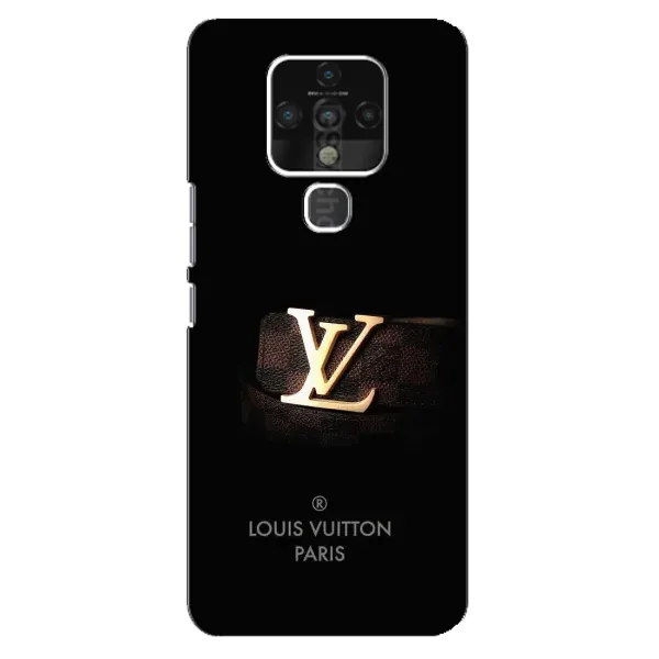 Чохол з принтом «ремінець LV» для TECNO Camon 16