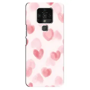 Чехол с розовым рисунком для TECNO Camon 16