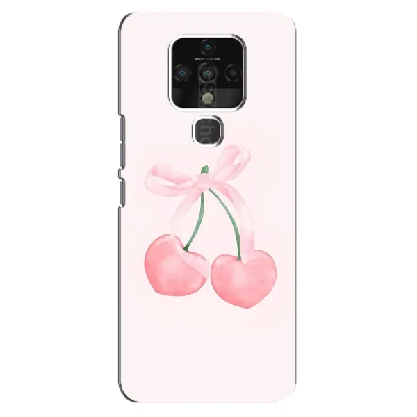 Чохол з принтом «Рожеві вишні» для TECNO Camon 16
