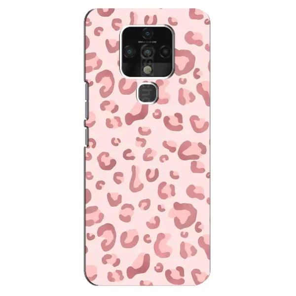 Чохол з принтом «Рожевий леопард» для TECNO Camon 16