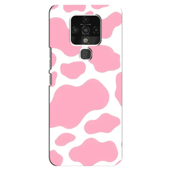 Чохол з принтом «Рожевий принт» для TECNO Camon 16