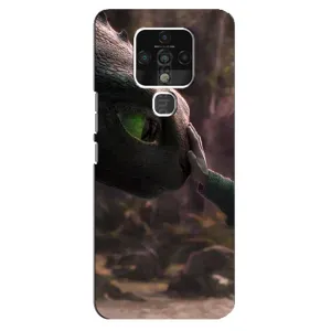 Чохол як приборкати дракона на TECNO Camon 16 (Сцена з драконом)