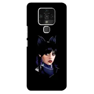 Чохли Венсдей на TECNO Camon 16 Уенсдей (AlphaPrint) (серйозна Венздей)