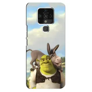 Чохол з мультфільмом Шрек на TECNO Camon 16 (Шрек та Осел)