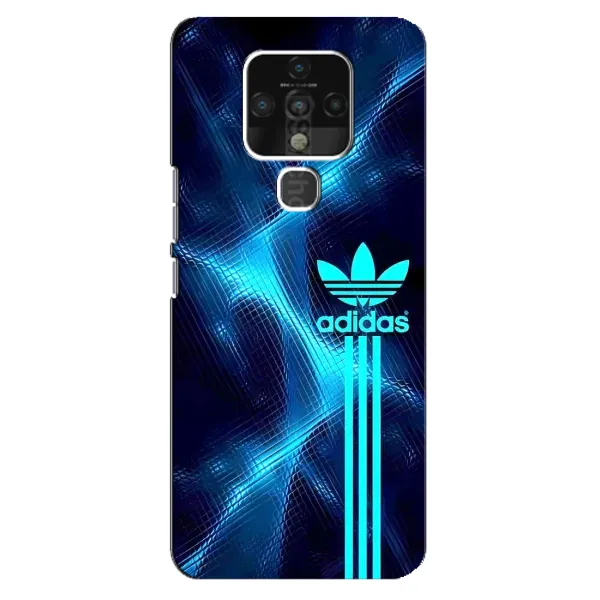 Чехол с принтом «Синий Адидас» для TECNO Camon 16