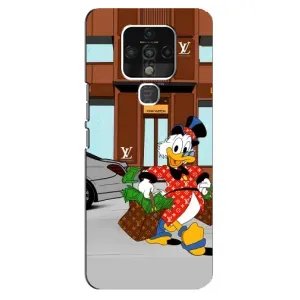 Чехли для TECNO Camon 16 - Скрудж МакДак Louis Vuitton (PREMIUMPrint) (Скрудж ЛВ)
