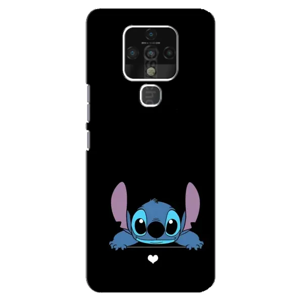 Чохол з принтом «Стіч на чорному» для TECNO Camon 16